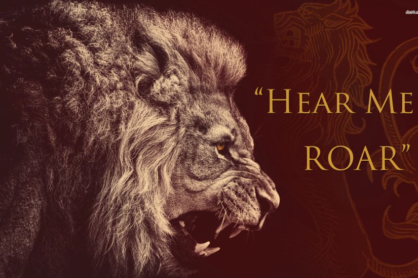 ... Here me roar - House Lannister wallpaper 1920x1200 ...