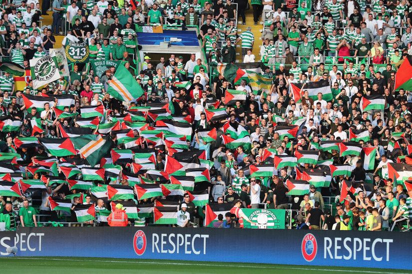 Celtic fans pledge to match any Uefa fine for Palestinian flag display and  donate proceeds to charity | The Independent