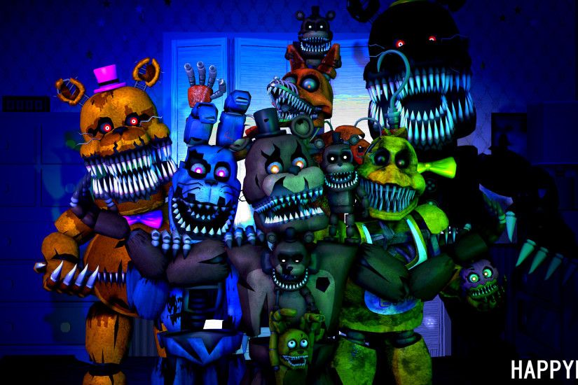 [SFM FNAF] Five nights at Freddy's 4 wallpaper by Happyling, A 2560 x
