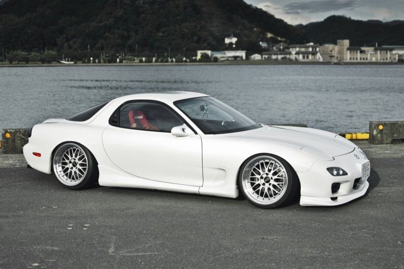 Mazda Rx7 White ...