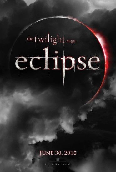 The Twilight Saga Eclipse movie logo poster