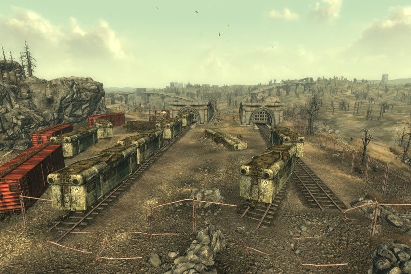 abandoned train yards hd wallpaper for your desktop background or .