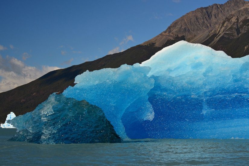 Blue melting glacier wallpaper 2880x1800 jpg