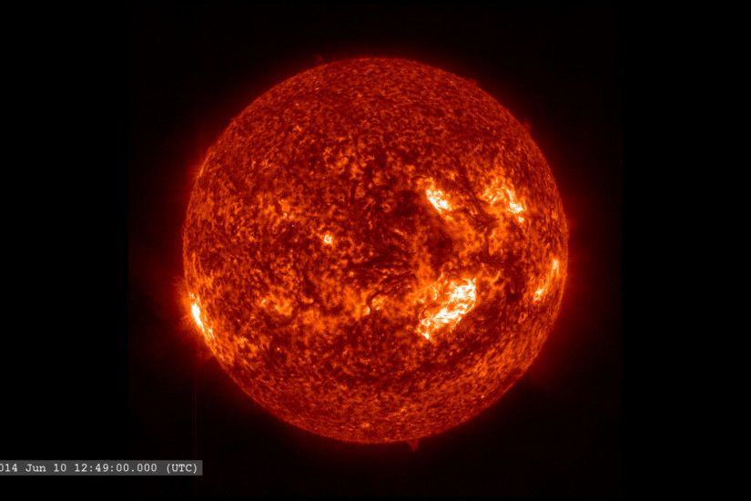 Double Solar Flare of June 10, 2014 as Seen by SDO