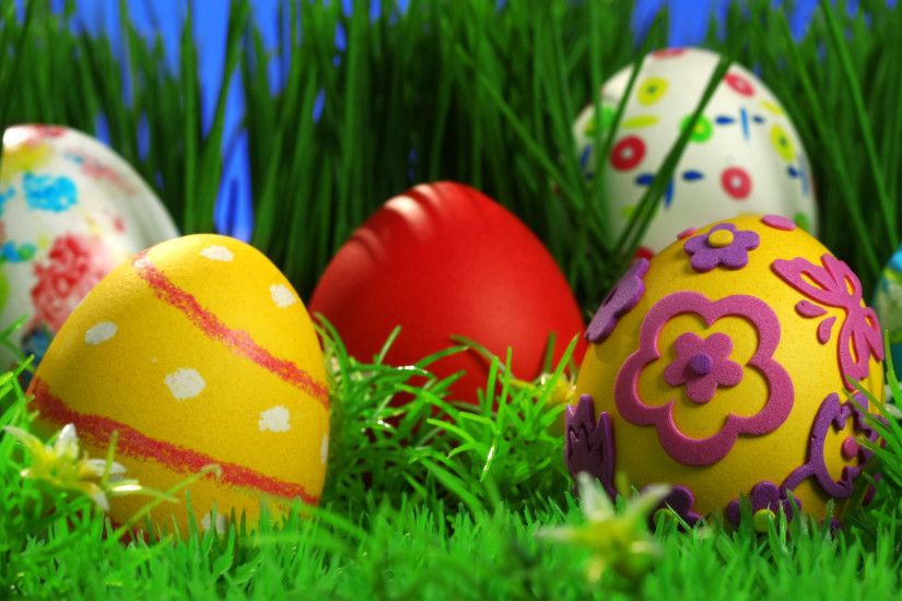 Easter Eggs Design Beautiful Photo