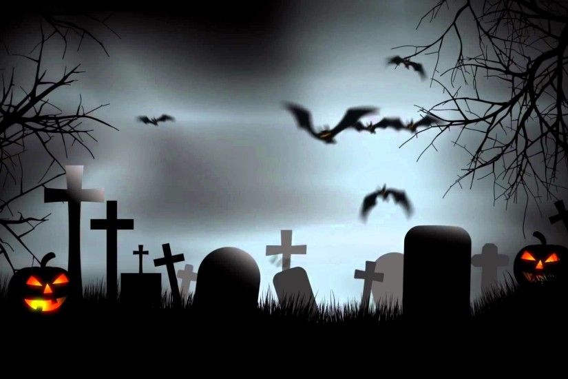 FunMozar – Halloween Hunted House & Graveyard Wallpapers