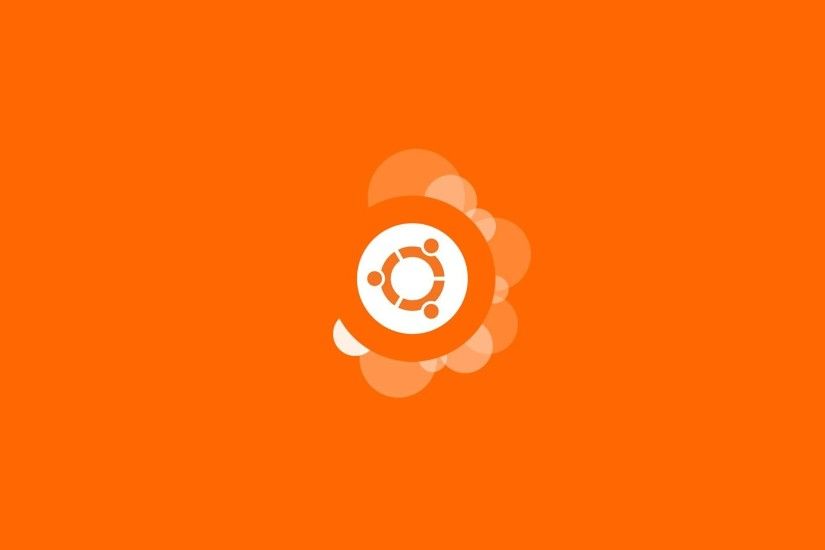 Ubuntu Orange Background