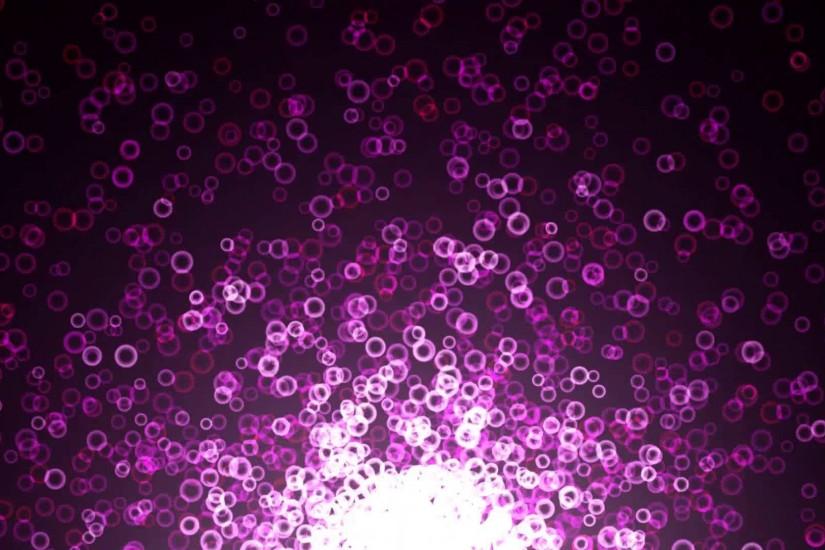 Pink Bubble Generator Black Background ANIMATION FREE FOOTAGE HD