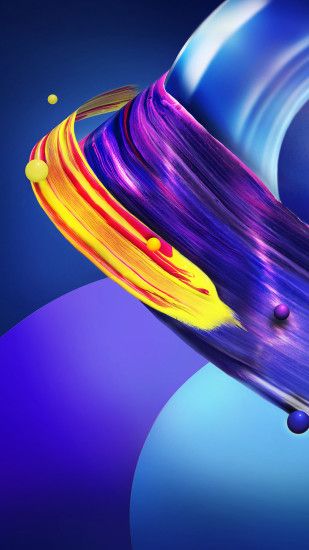 You can download the Huawei Honor 9 stock wallpapers in full HD quality and  1080 x 1920 px resolution by clicking the images below.