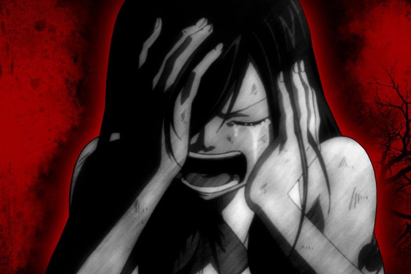 Anime - Fairy Tail Erza Scarlet Blood Sad Far Cry Wallpaper