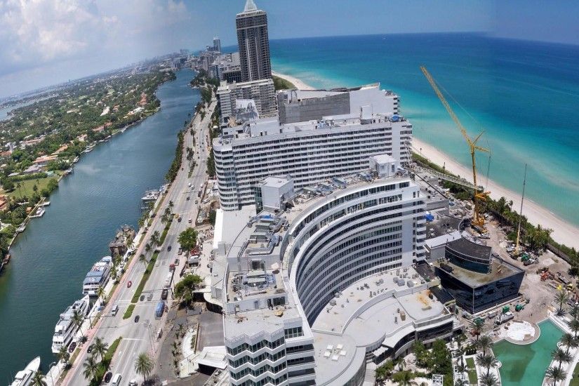 Amazing Miami Beach Hotels Skyline HD Wallpaper In Wallpaper Windows 8 with  Miami Beach Hotels Skyline