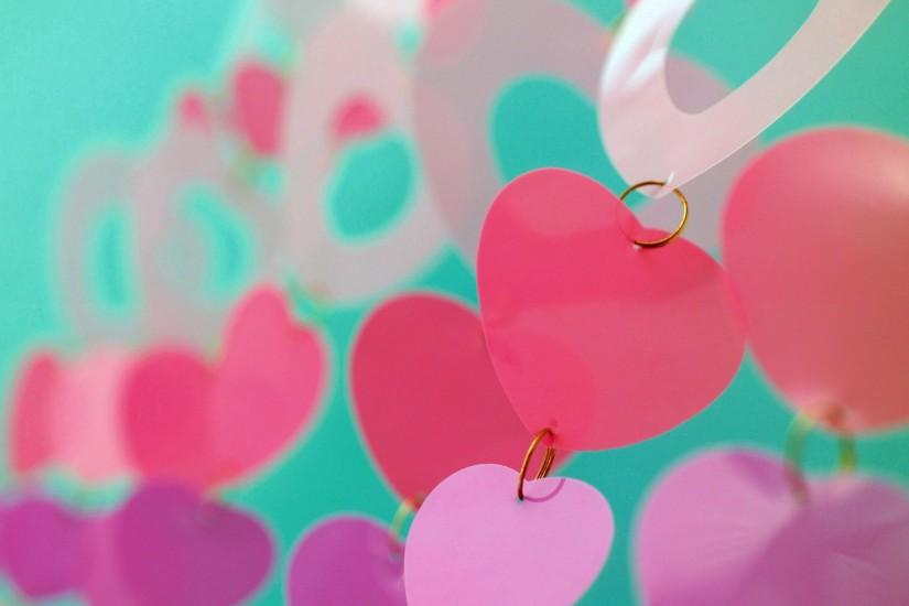 Wallpapers For > Cute Heart Backgrounds For Desktop