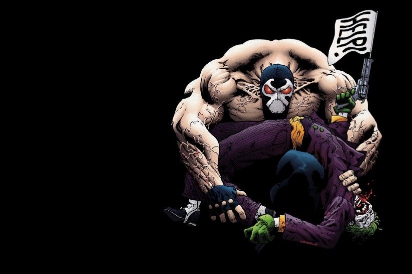 Bane Breaks Joker 1920 x 1080 Â» Comic Wallpapers