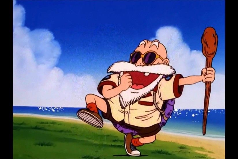Master Roshi goes crazy in the 90s