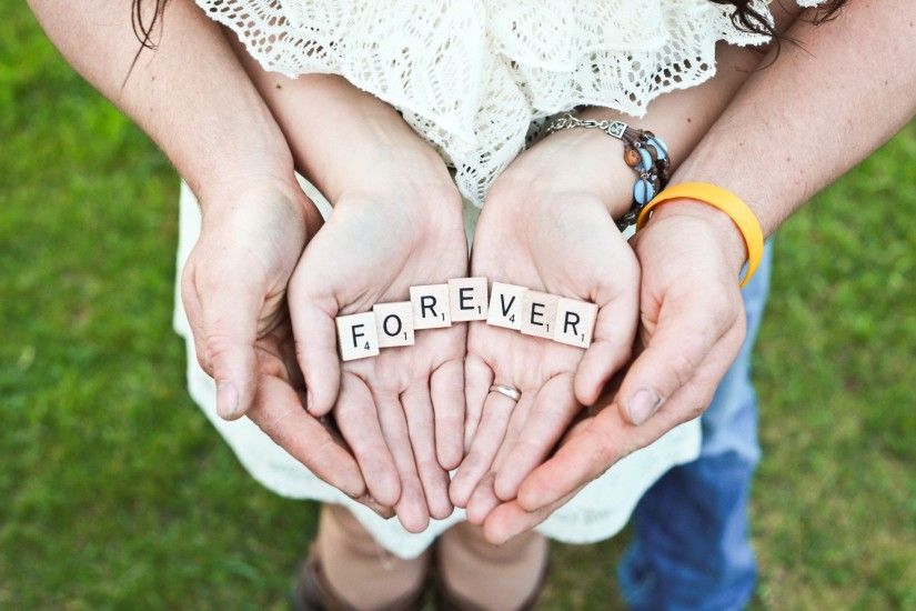 Cute Love Thought- Together Forever Cute Love Wallpaper - Together Forever