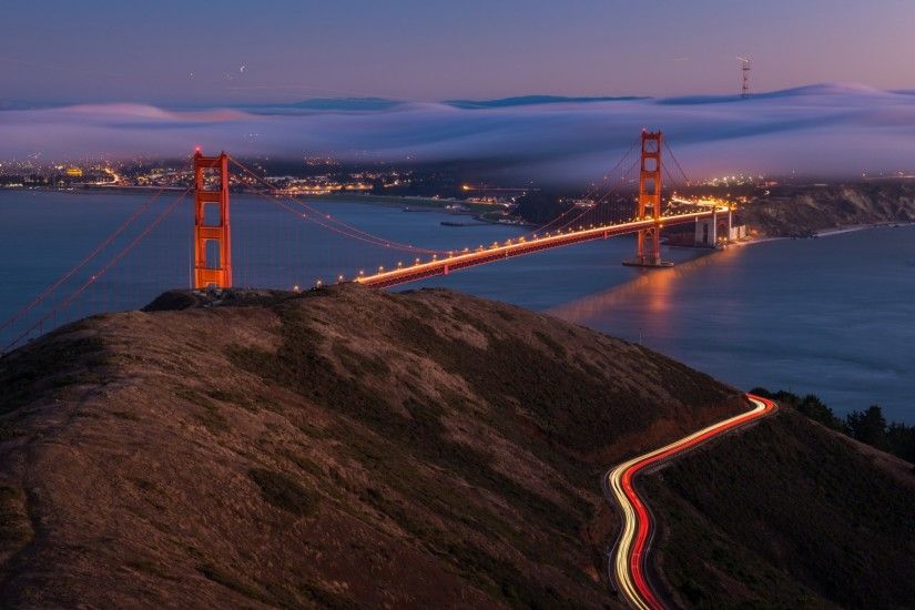 San Francisco Fog Wallpaper