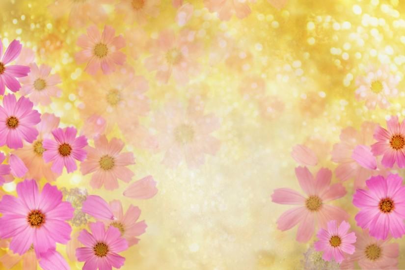 ... Pink-Flowers-Picture-Beautiful-Flowers-in-Bloom-Golden-Background.jpg  ...