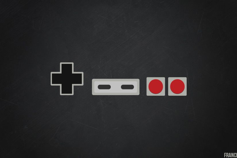 ... Nintendo Nes Controller - Minimal Wallpaper 1080p by frankvaglia