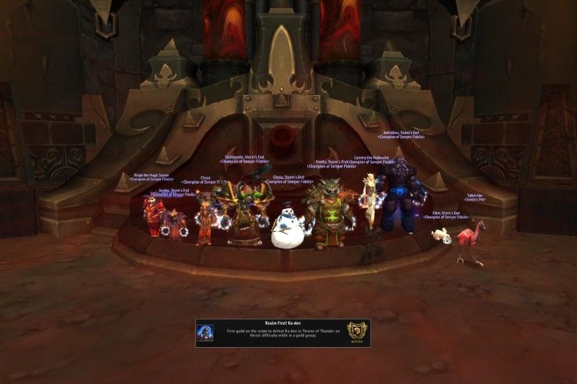 Ra-Den Down, Throne of Thunder cleared!