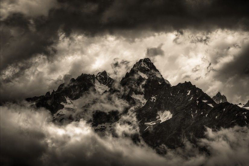 landscape, Nature, Clouds, Mist, Mount Everest Wallpaper HD