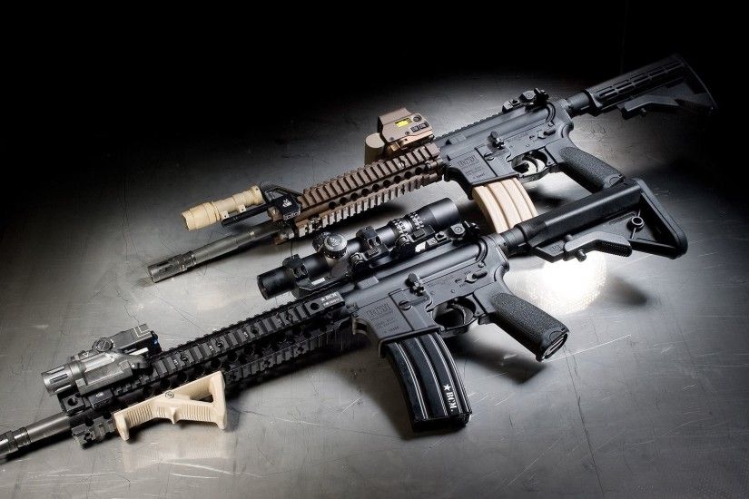 bcm assault rifles m4 2 pieces upgrade twilight HD wallpaper