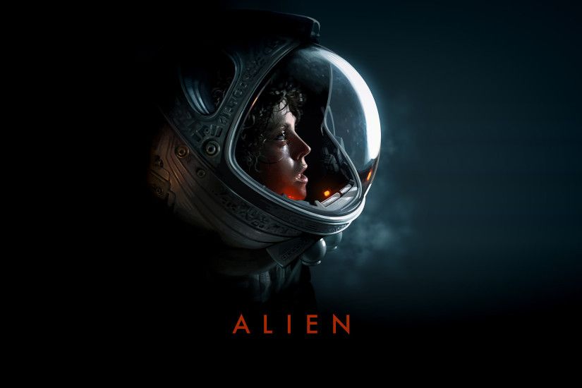 Alien, Sigourney Weaver, Ellen Ripley, simple, astronaut