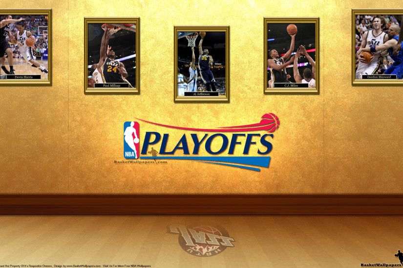 Utah Jazz See You In Playoffs 2012 Wallpaper