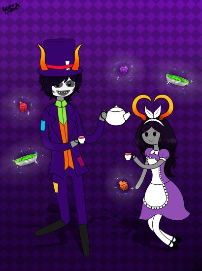 Faygo party | Gamzee and Kerisa by Karen-Donna