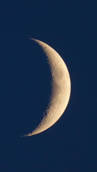 952 1: Simple Minimal Crescent Moon Space Night Sky iPhone 7 wallpaper