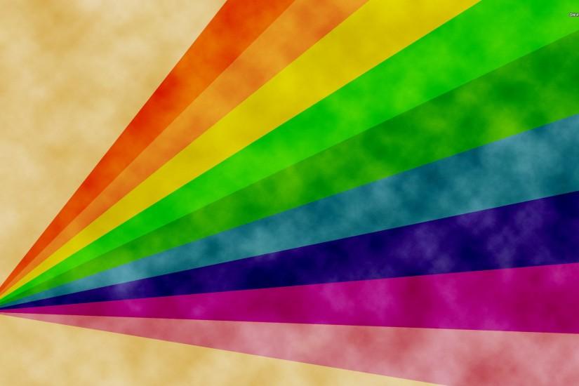 Rainbow on paper wallpaper - Abstract wallpapers - #150