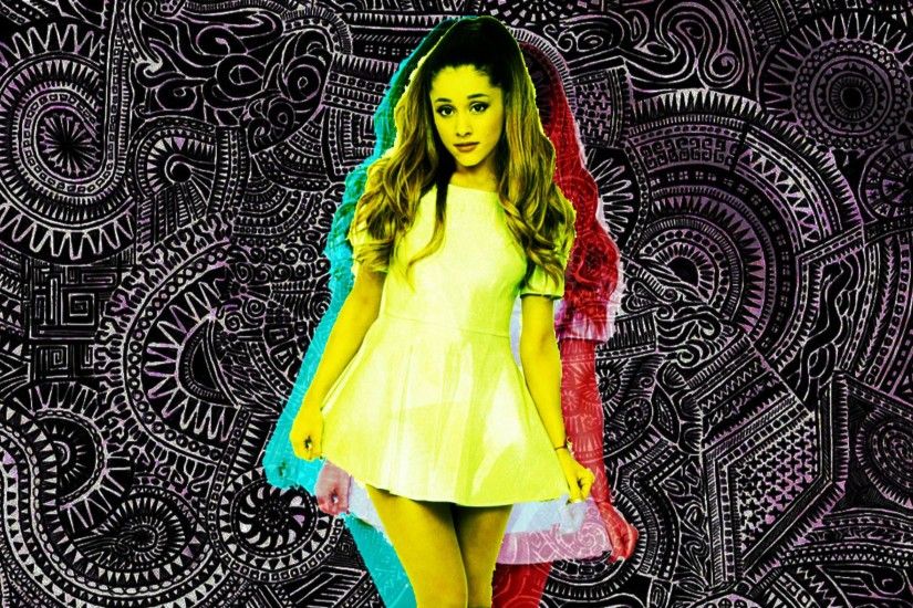 3D 4K Ariana Grande Wallpaper