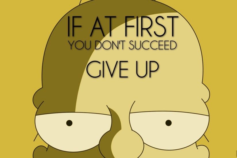 Tv quotes funny homer simpson the simpsons wallpaper. Fresh HD wallpapers  for your desktop.