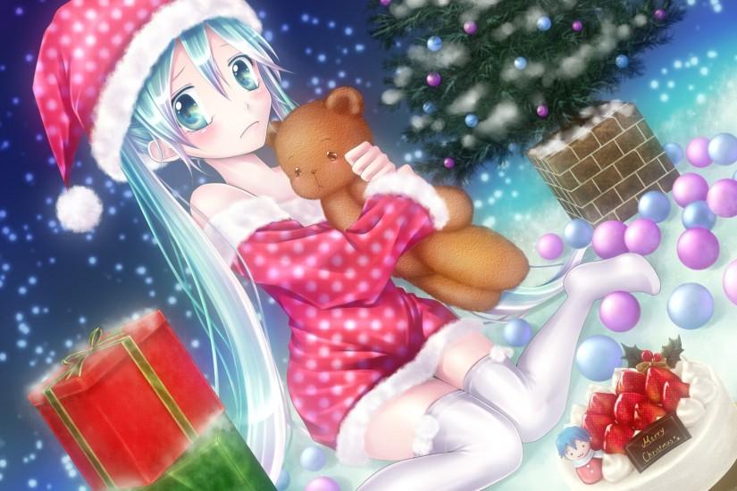 Free Christmas Anime Wallpapers