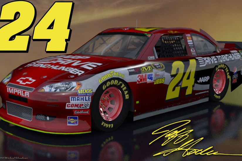 Jeff Gordon Drive To End Hunger Outdoor Wallpaper