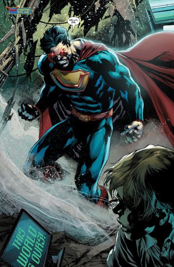 Thanos+Superboy Prime(W/Armour) Runs The Gauntlet