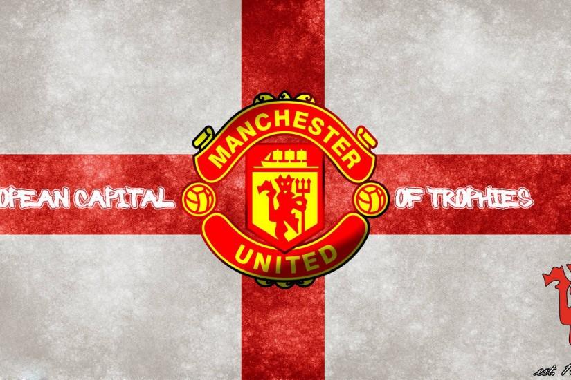 Logo Manchester United Wallpaper.