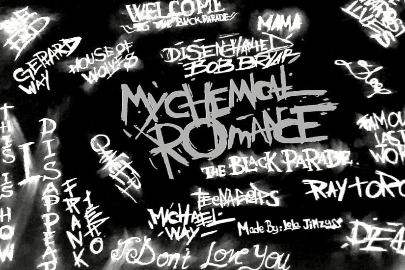 My Chemical Romance Blackboard Image