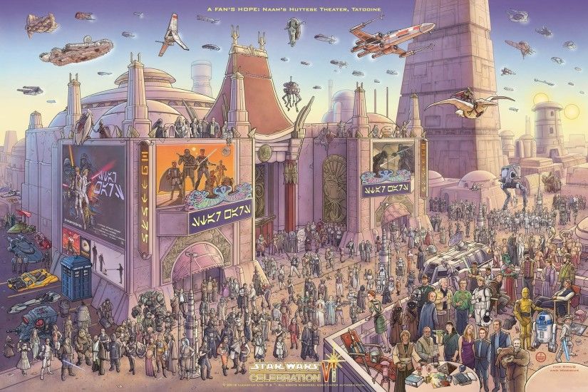Star Wars Celebration VI Poster by Jeff Carlisle