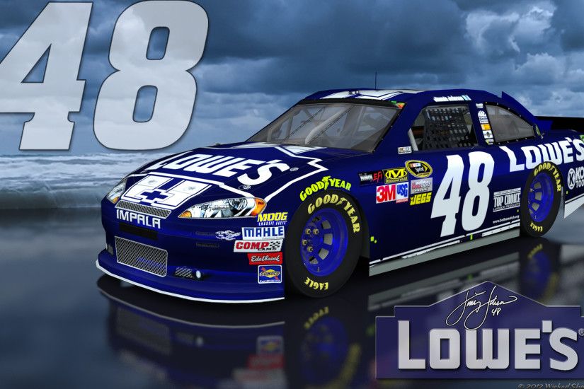... 16x10 Alt Jimmie Johnson Lowes 48 Brighter Outdoor Wallpaper ...