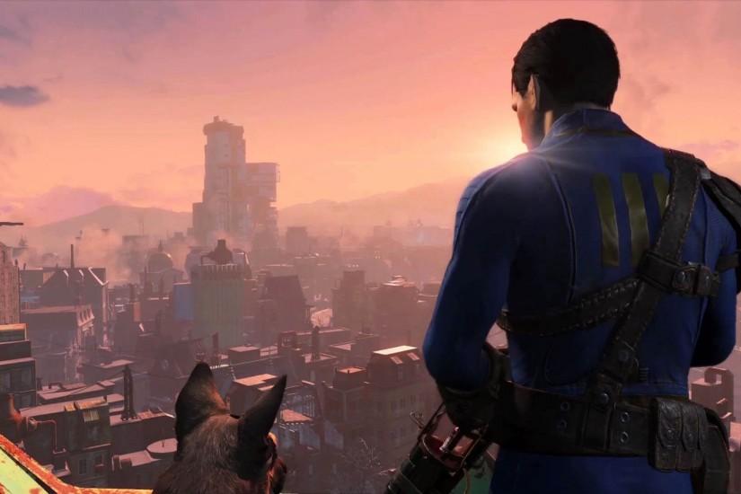 Fallout 4 - Boston Skyline 1920x1080 wallpaper