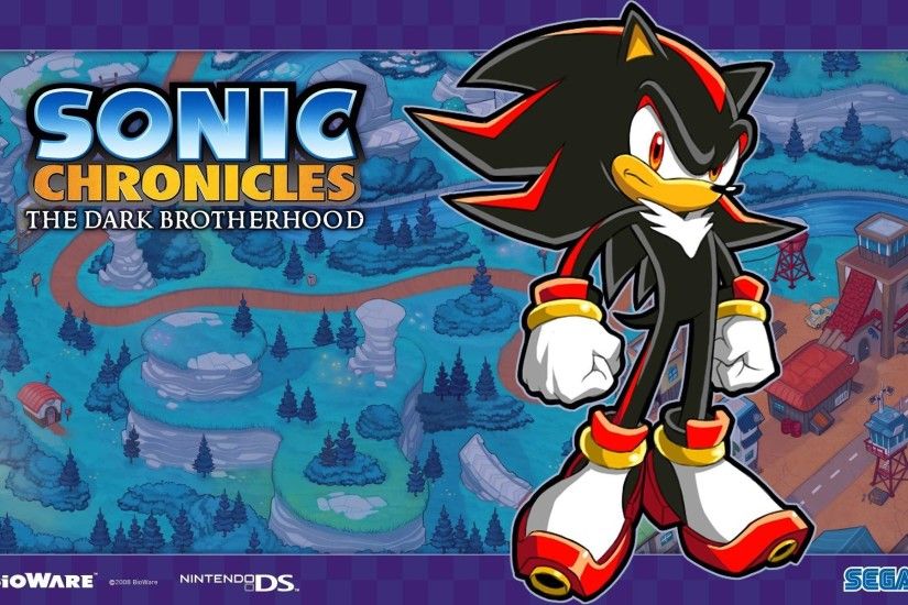 Sonic Chronicles: The Dark Brotherhood, Shadow the Hedgehog, Sonic the  Hedgehog