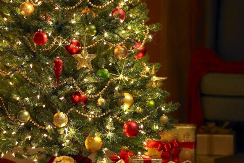 1920x1080 Wallpaper christmas tree, gifts, decorations, christmas, holiday