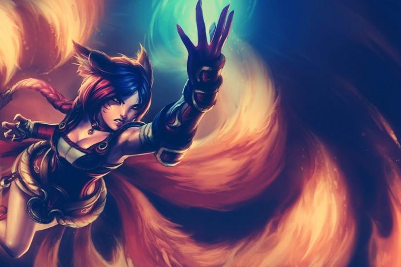 ahri wallpaper 1920x1080 computer