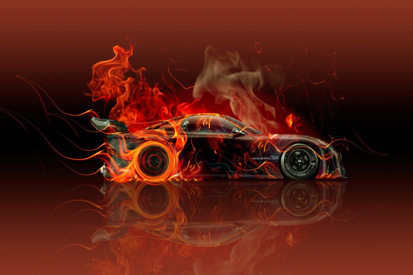 ... Mazda RX7 VeilSide JDM Side Fire Drift Car 2015 Wallpapers el Tony Cars