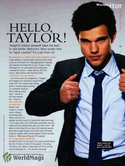 Taylor Lautner - Images Gallery