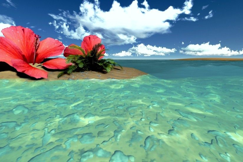 Tropical Background Wallpaper HD Free Download New HD Wallpapers .