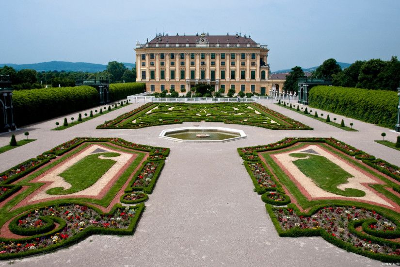 Download now full hd wallpaper vienna palace garden ...