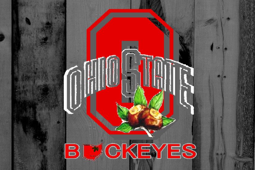 Ohio State Buckeyes images OHIO STATE BUCKEYES RED BLOCK O ON GRAY BARN HD  wallpaper and background photos