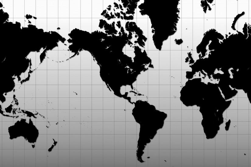 ... World Map HD Widescreen Wallpaper