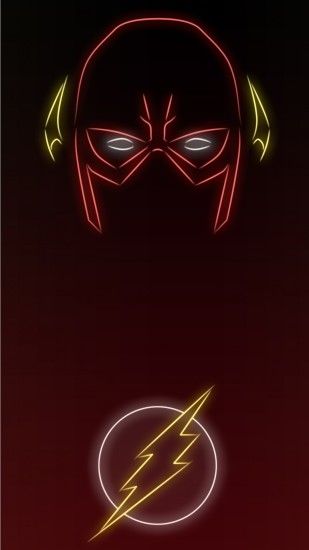 DC Universe Â· Neon Light The Flash wallpapers ...